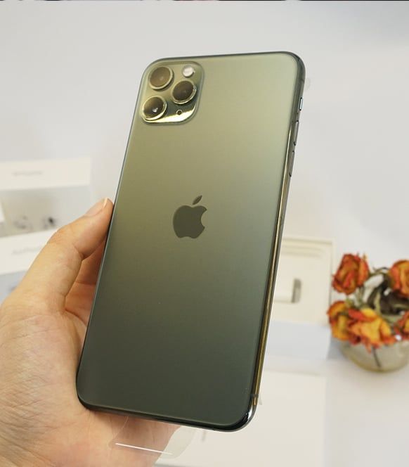 iPhone 11 Pro Max 64GB Quốc tế cũ 99% - Xanh Midnight - Không zin tặng máy